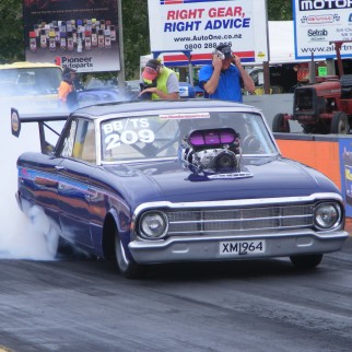 Robert Owens. 1964 Falcon. [Photo by Ralph Smith]